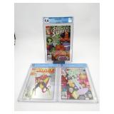 Silver Surfer/Warlock Graded Comics Lot/Key