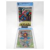 Superman Graded Comic Book Lot of (2)