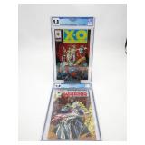 X-O Manowar #4/Eternal Warrior #4/CGC 9.8/Keys