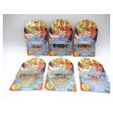 Dragon Ball Z Mini Skateboard Lot of 6