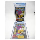 Simpsons Comics and Stories #1 CGC Graded Lot of (