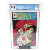 Rai #1 CGC 9.8/Valiant/1st Makiko Minashi