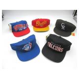 Vintage 90s NWT Sports Hats Lot of 5