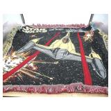 Vintage Northwest Co Star Wars Throw Blanket NWOT
