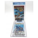 Batman Graded Comic Book Lot of (2) CGC/CBCS