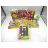 The Simpsons Action Figure Scenes Lot