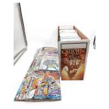 Comic Book Long Box Lot Marvel/DC/Image/More