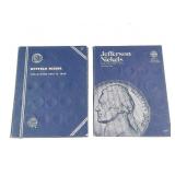 Two Incomplete US Nickel Books 1913-1961