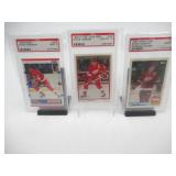 Steve Yzerman/Detroit Red Wings PSA Graded Cards