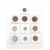 Group of (5) Great Britain Coins Pence to Pounds