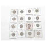 Group of (16) US Nickels 1883-1934D