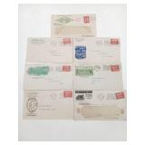 (7) US 1916 Advertising Covers Great Art!