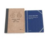Two Incomplete US Lincoln Cent Books 1909VDB!!