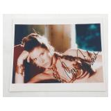 Carrie Fisher Signed 8x10 Star Wars Photo