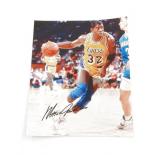 Magic Johnson NBA Signed Photo