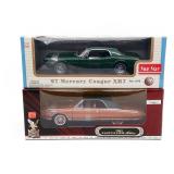 1960s Mercury/Chrysler 1:18 Scale Die-Cast Lot