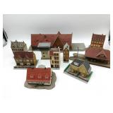 Kibri N-Scale Assembled Model Buildings Lot