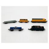 Lone Star N-Scale El 62 Locomotive Train Set Lot