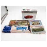 Trolleys Trams Planes & Pickups Vintage Model Kits