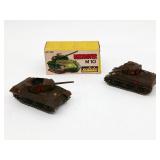 Solido Vintage Die-Cast Tanks Lot