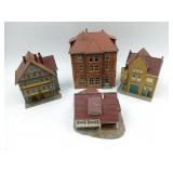 Kibri N-Scale Assembled Model Buildings Lot