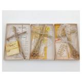 Suydam S-168 Trolley Line Poles Lot of 3