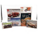 Revell Pyro Airfix AMT Vintage Car Model Kit Lot