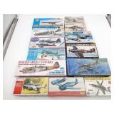 World War 2 Model Plane Kit Lindberg Heller 2 Lot