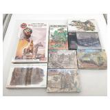 Military Toy Soldier Model Kit Lot Bengal Lancer