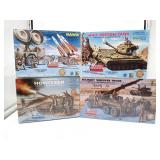 Renwal Blueprint Models WW2 Weaponry Model Lot