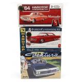 1960s Era Cars 1:25 Scale Model Kits/Sealed