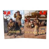 G.I. Joe WWII Forces 12' Figure Lot of (2)