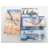 German WW2 Aircraft Sealed Model Kits Tamiya