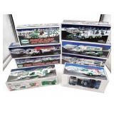 Hess Collectible Trucks Lot of (8)