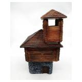 Barzso Blockhouse With Lookout Tower 3-Piece Set