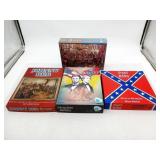 Civil War Themed Games Lot Vintage to Modern