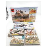 Airfix WWII 1:32 to 1:72 Scale Model Kits/Sealed