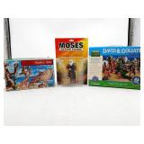 Biblical Play Sets Figures Noah David Moses