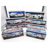 Hess Collectible Trucks Lot of (8)