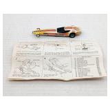 1973 Aurora AFX Dodge Fever Dragsters Slot Car