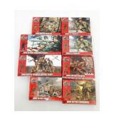 Airfix WWII 1:32 Scale Model Figures Lot
