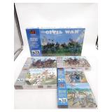 IMEX Civil War 1:32 Scale Kits Lot of (6)/Sealed