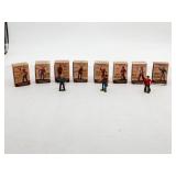 Marx Warriors of the World Cowboys 1-8 Lot