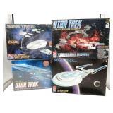 Star Trek Model Lot Enterprise/Excelsior/More