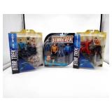 Star Trek Diamond Select Figure Lot Kirk/Spock