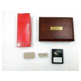 Franklin Mint 1986 Civil War Checkers Set w/Extras