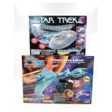 Star Trek Starship Lot Klingon Cruiser/NCC 1701-D