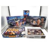 Star Trek Board Game + Trivia Game Lot