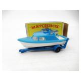 Vintage Matchbox #9 Cabin Cruiser/Trailer w/ Box