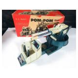 Remco 1960s U.S. Navy Pom-Pom Gun w/Box/Works